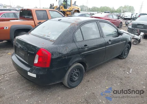 2010 Hyundai Accent Gls из США, поврежденный, VIN KMHCN4AC1AU445545